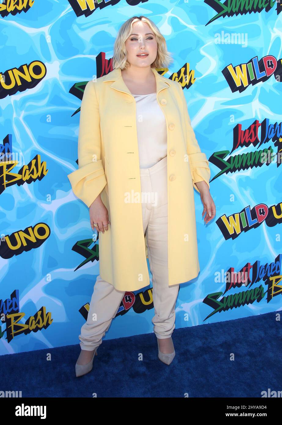 Hayley Hasselhoff attending the 4th Annual Just Jared Summer Bash Stock Photo
