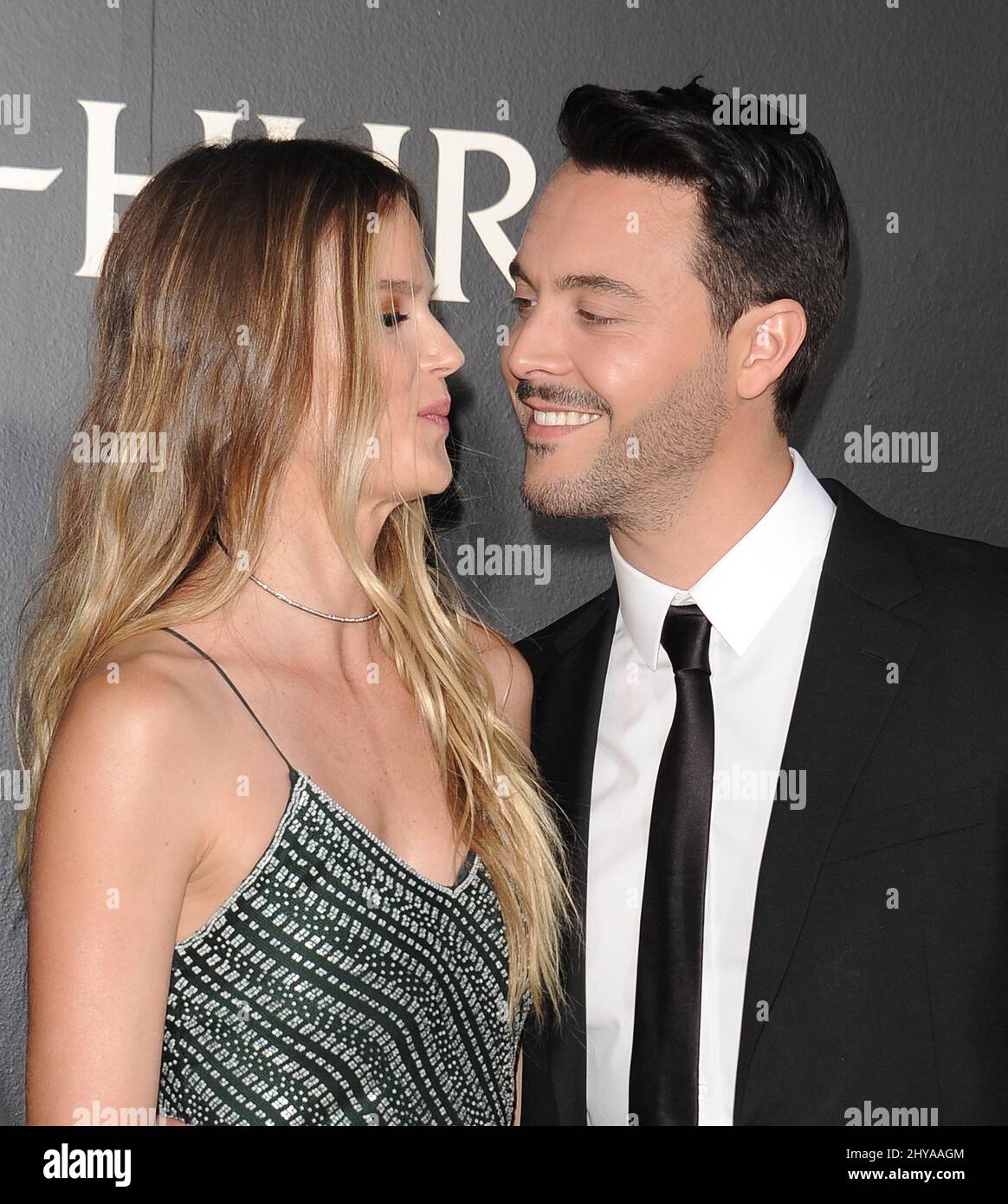 Jack Huston, Shannan Click attends the 'Ben-Hur' Los Angeles Premiere held at TCL Chinese Stock Photo
