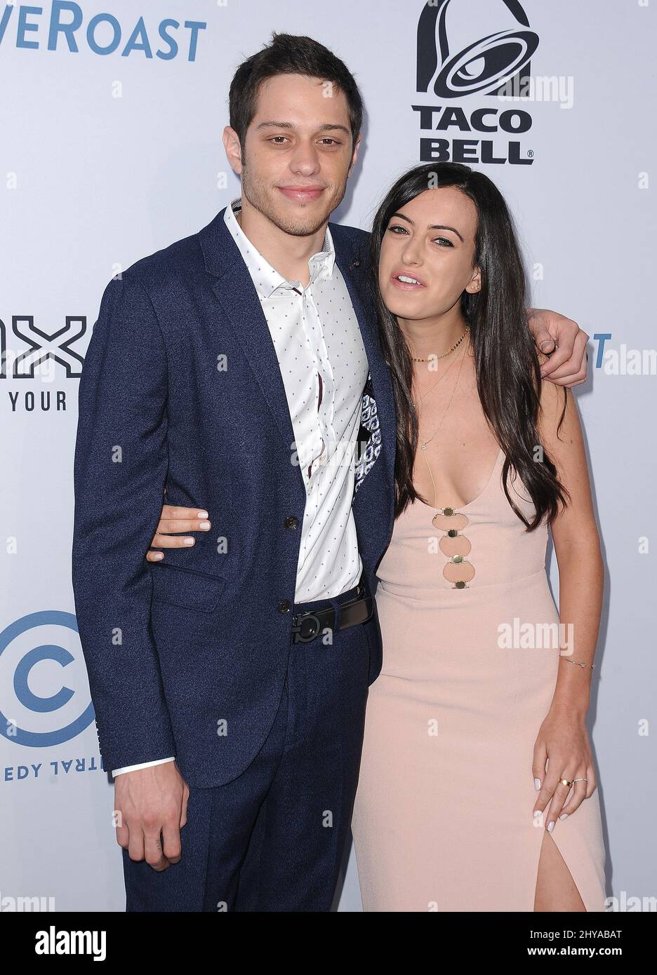 Pete Davidson (L) and Cazzie David arrive for the 34th annual MTV Video  Music Awards at The Forum in Inglewood, California on August 27, 2017.  Photo by Jim Ruymen/UPI Stock Photo - Alamy