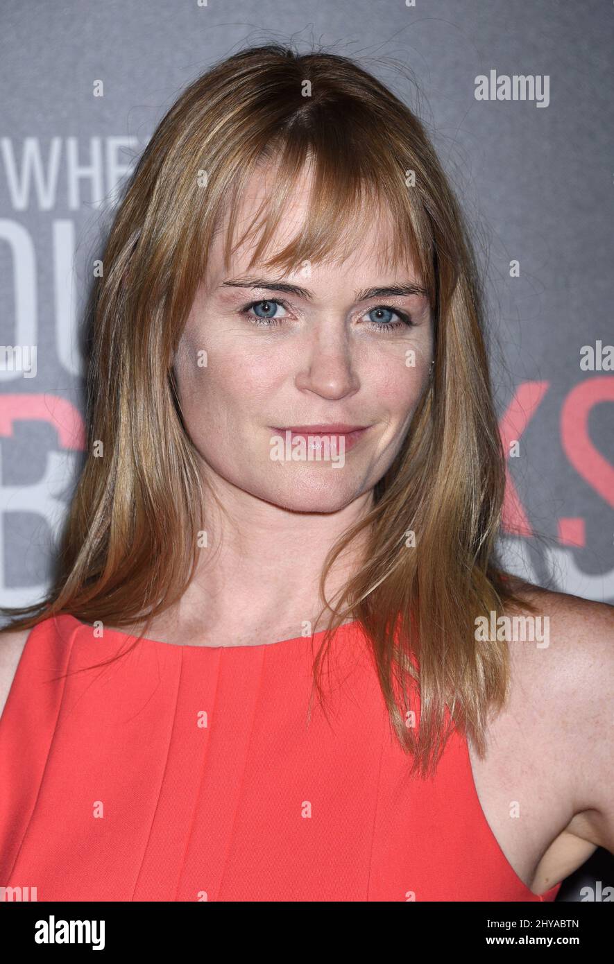 Sprague Grayden arriving for the 'When The Bough Breaks' World Premiere held at the Regal Cinemas L.A. LIVE, Los Angeles, 28th August 2016. Stock Photo