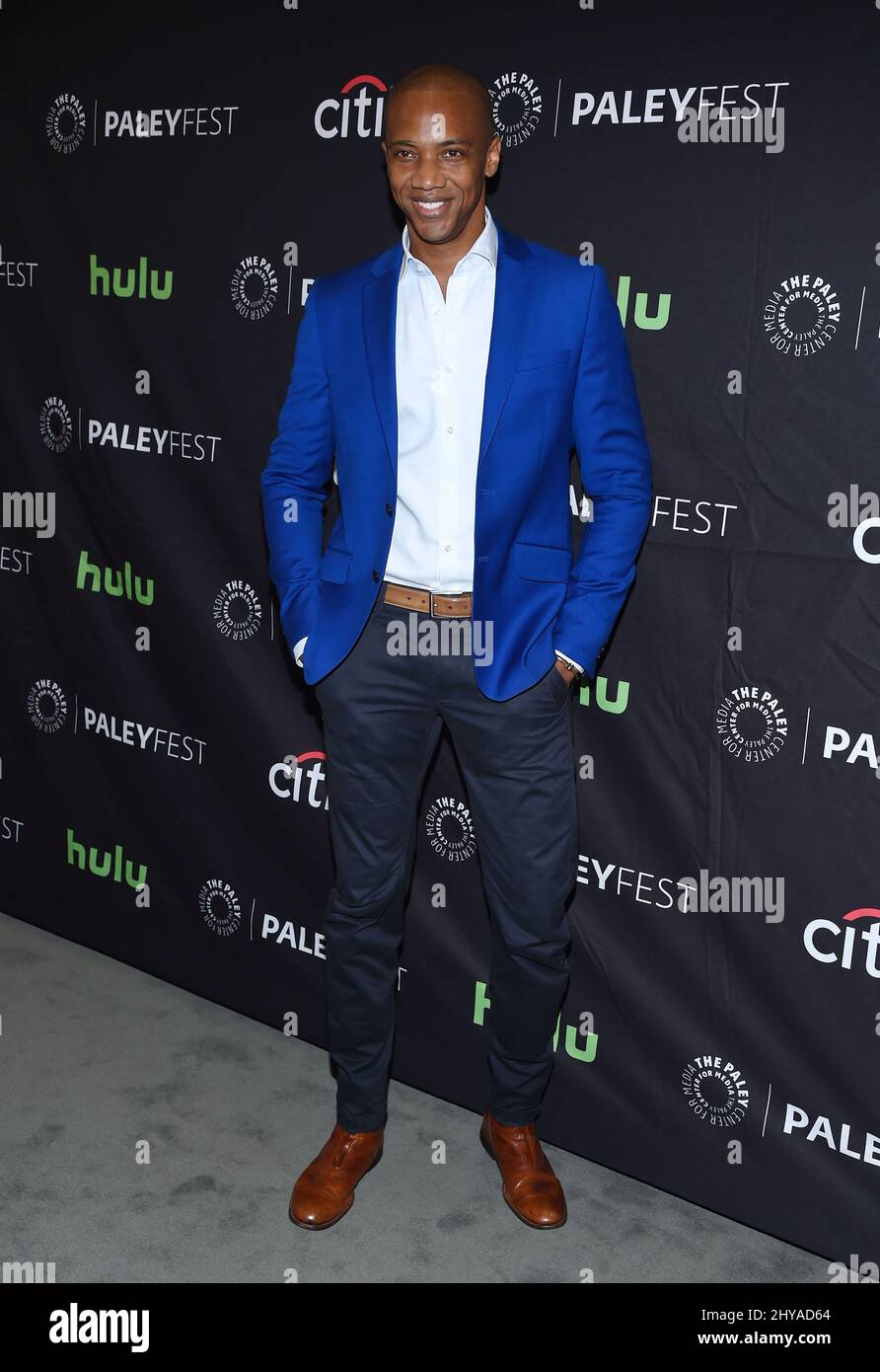 J. August Richards attending the 10th Annual PaleyFest Fall TV Preview - ABC held at the Paley Center for Media. Stock Photo