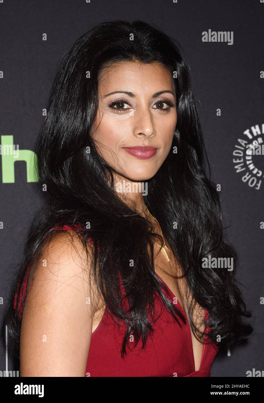 Reshma Shetty attending the CBS PaleyFest 2016 Fall TV Preview-'Pure Genius' held at The Paley Center For Media Stock Photo