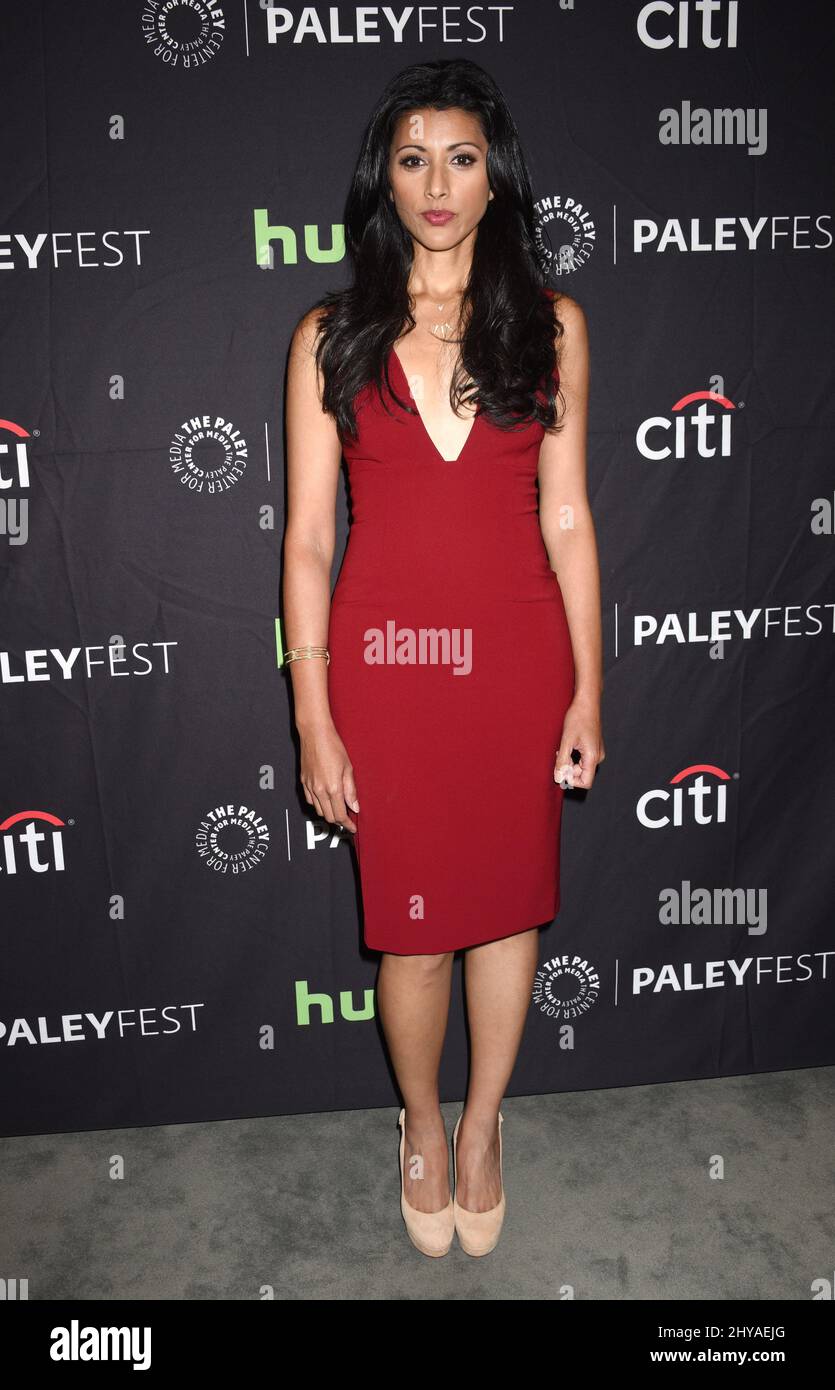 Reshma Shetty attending the CBS PaleyFest 2016 Fall TV Preview-'Pure Genius' held at The Paley Center For Media Stock Photo