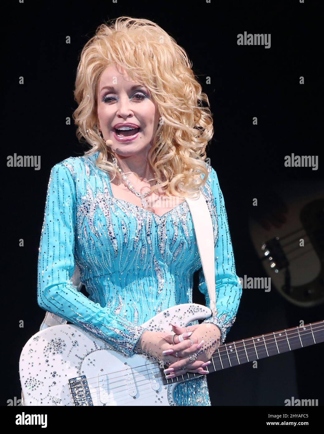Dolly Parton performs during Dolly Parton's Pure and Simple Tour at the