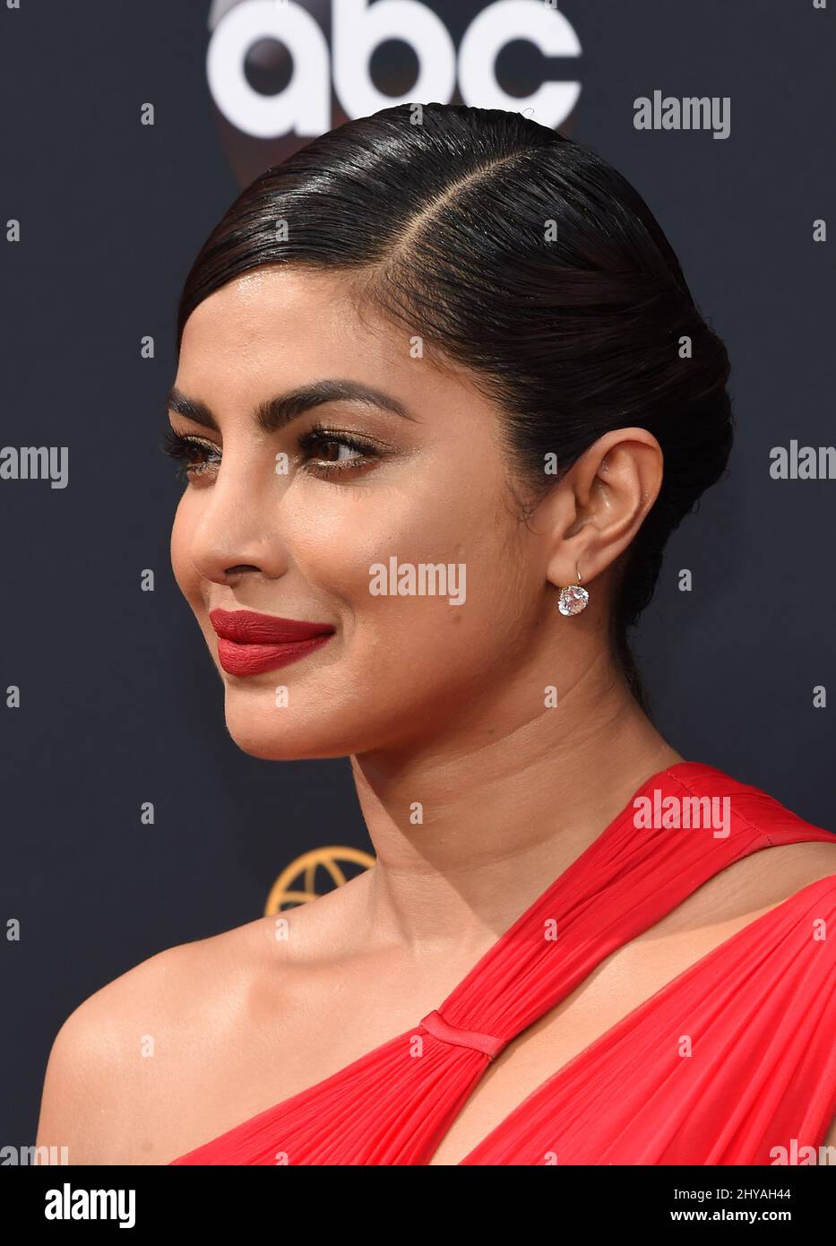 Priyanka Chopra arriving for the 68th Primetime Emmy Awards on Sunday