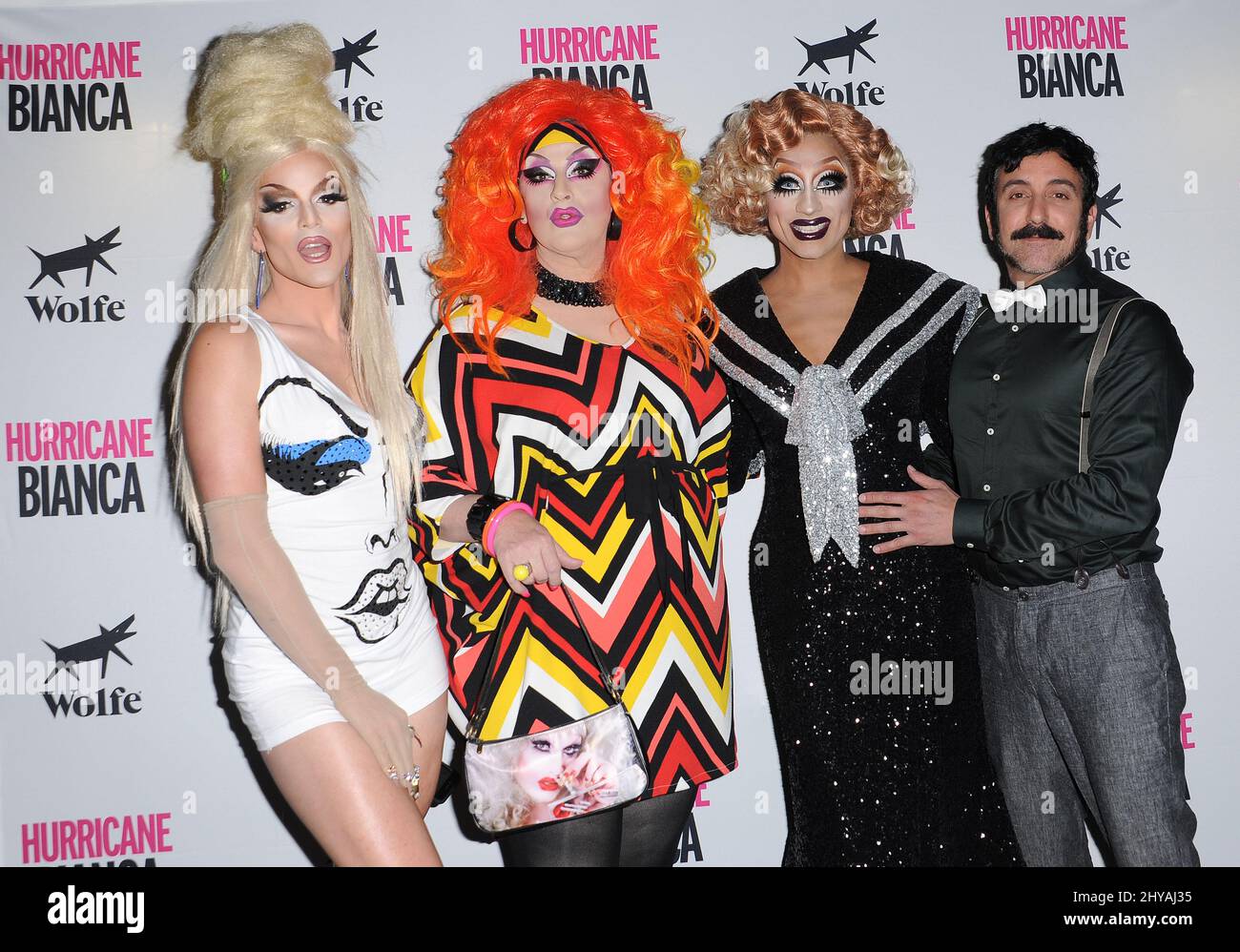 Willam Belli, Jackie Beat, Bianca Del Rio/Roy Haylock attending the ...