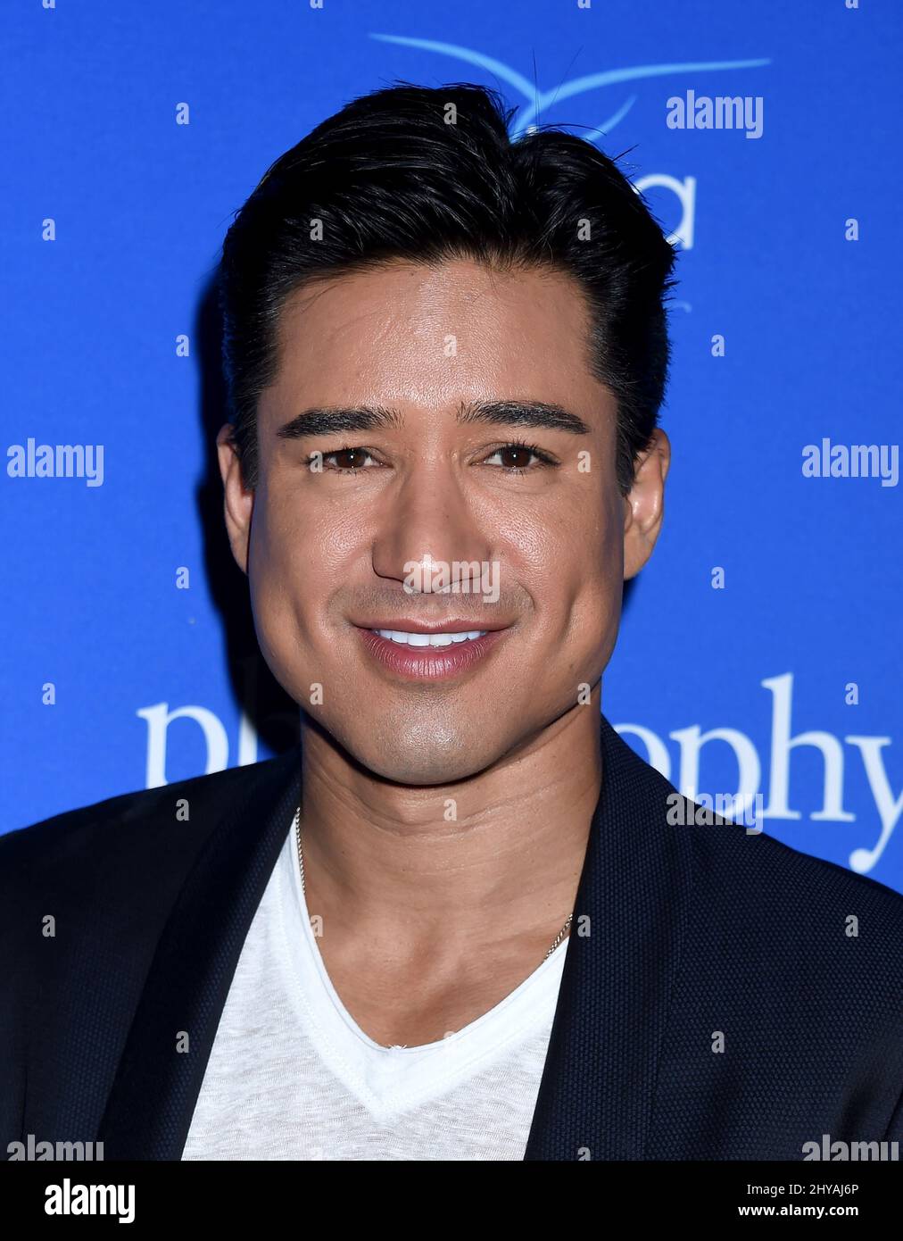 Mario Lopez during the Ellen Pompeo and Philosophy's Uplifting Miracle Worker Collection Launch held at Quixote Studio, Los Angeles Stock Photo