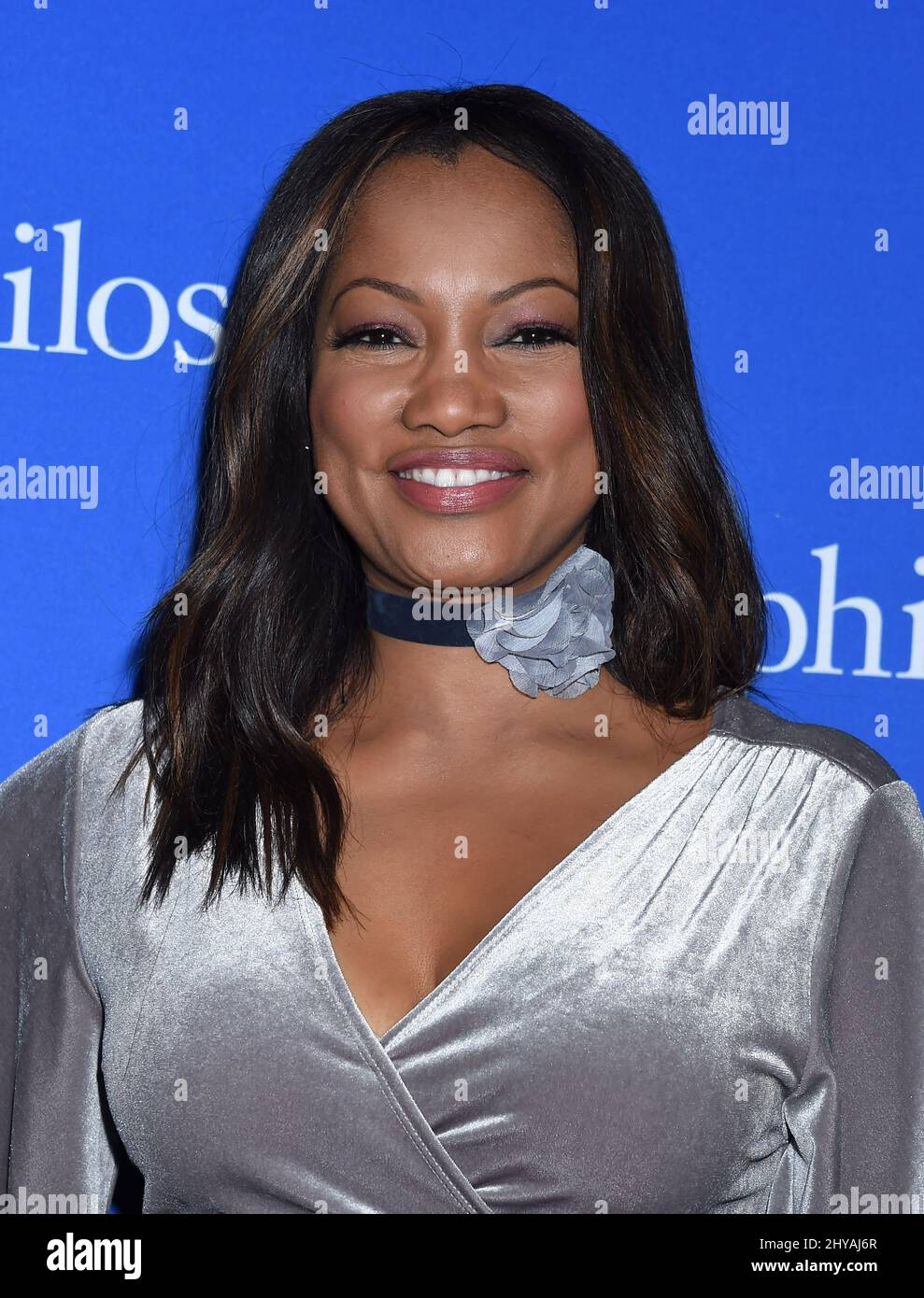 Garcelle Beauvais during the Ellen Pompeo and Philosophy's Uplifting Miracle Worker Collection Launch held at Quixote Studio, Los Angeles Stock Photo