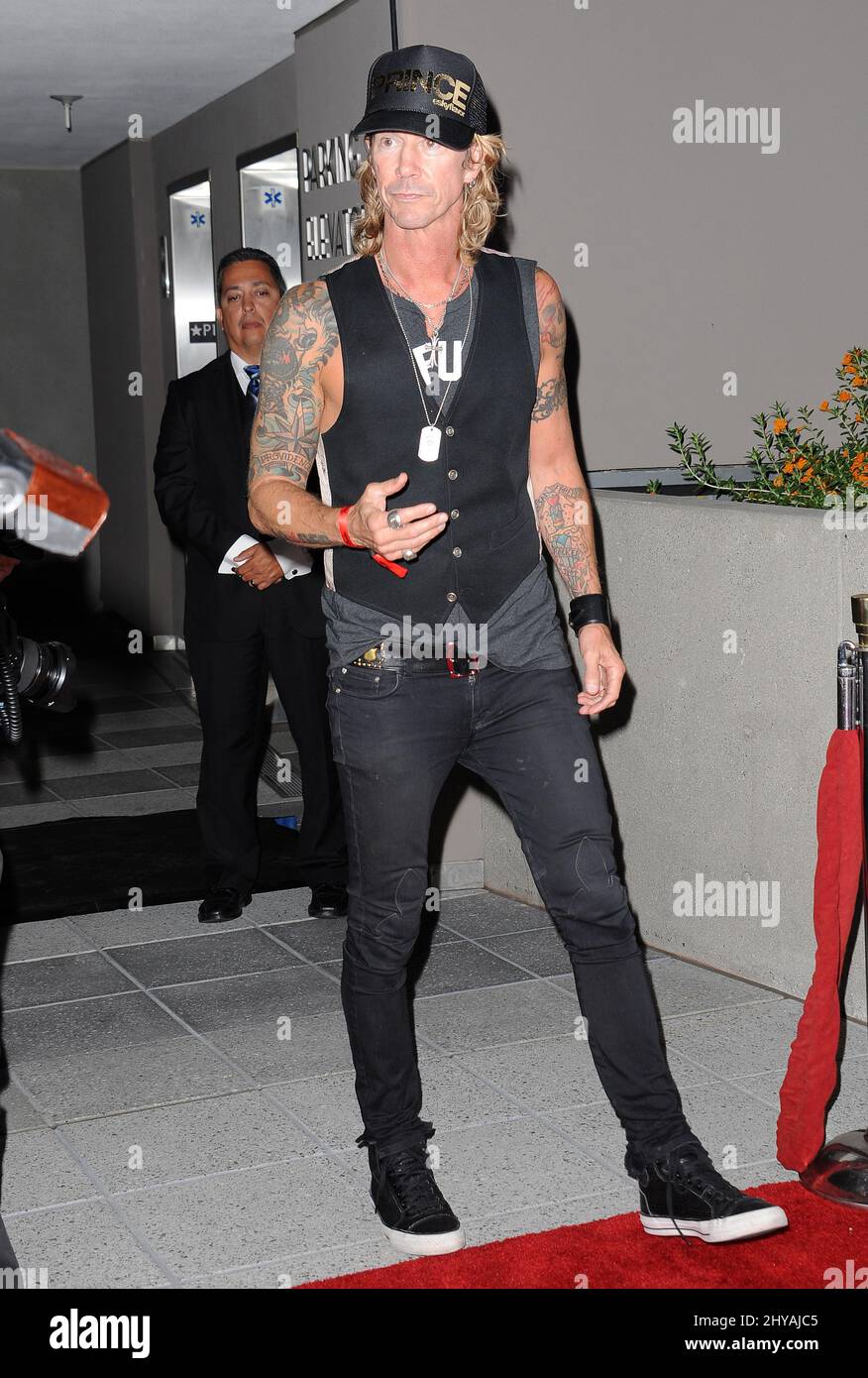 Duff McKagan attends Fender Hollywood Office Grand Opening held at ...