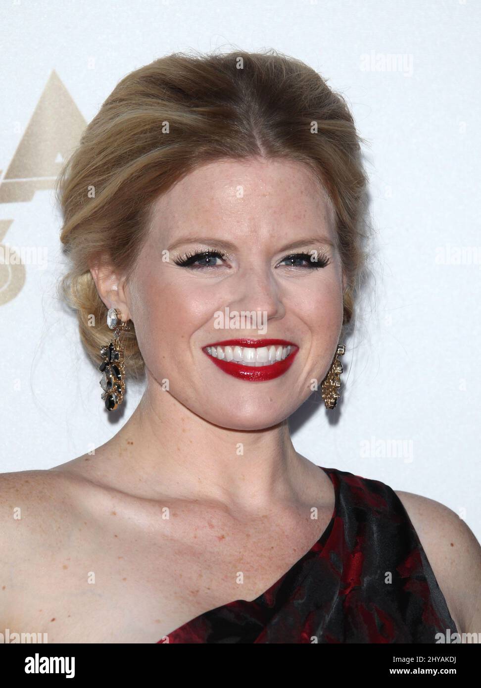Megan Hilty attending the Los Angeles Philharmonic 2016/17 Opening Night Gala: Gershwin And The Jazz Age held at the Walt Disney Concert Hall in Los Angeles, USA. Stock Photo