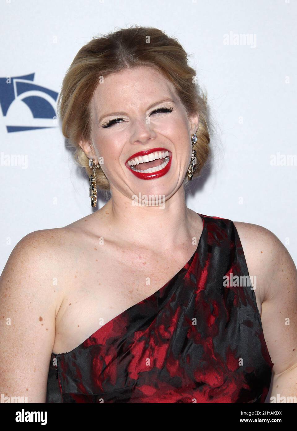 Megan Hilty attending the Los Angeles Philharmonic 2016/17 Opening Night Gala: Gershwin And The Jazz Age held at the Walt Disney Concert Hall in Los Angeles, USA. Stock Photo