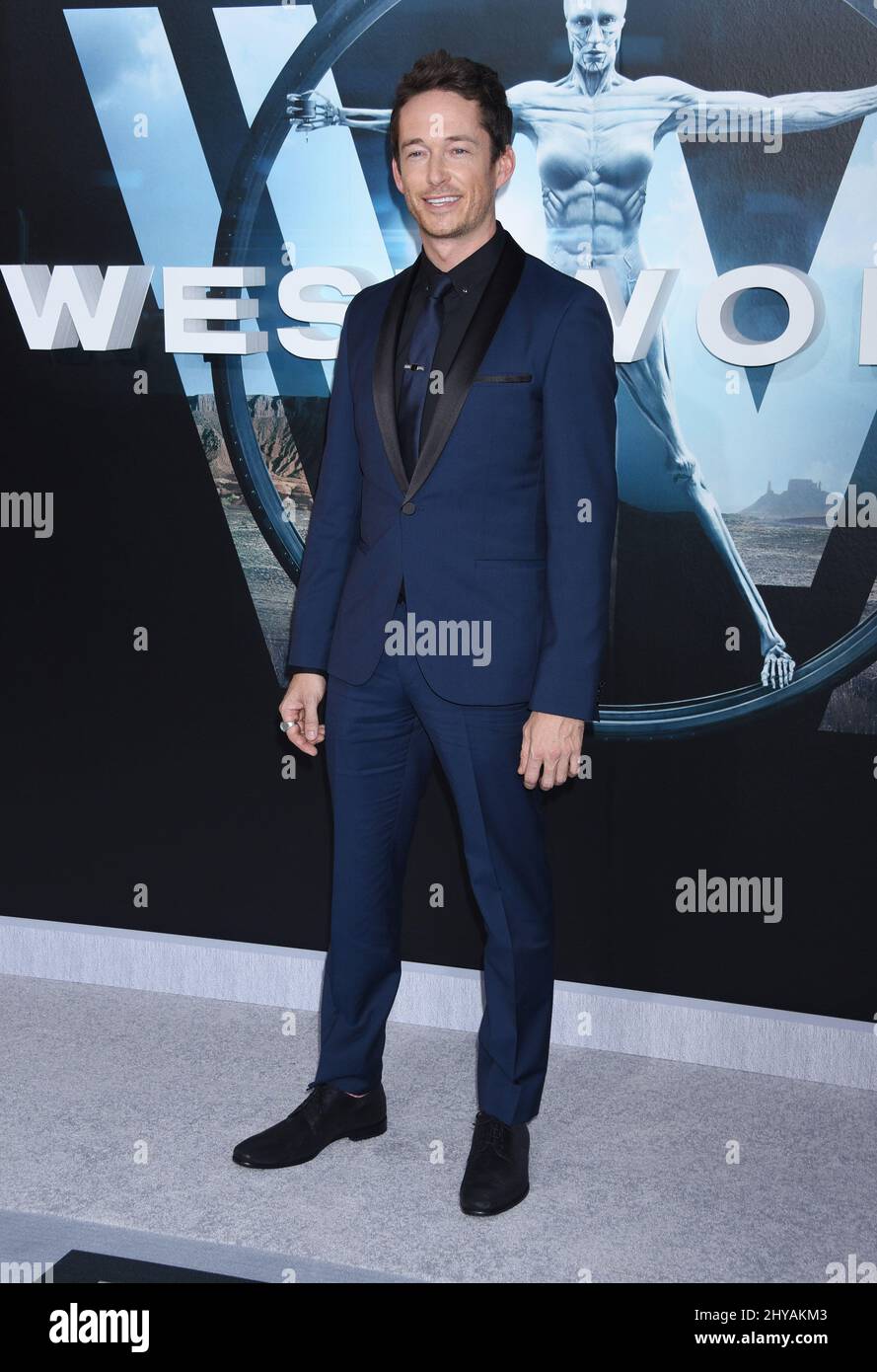 Simon Quarterman attending the &ldquo;Westworld&rdquo; premiere held at the TCL