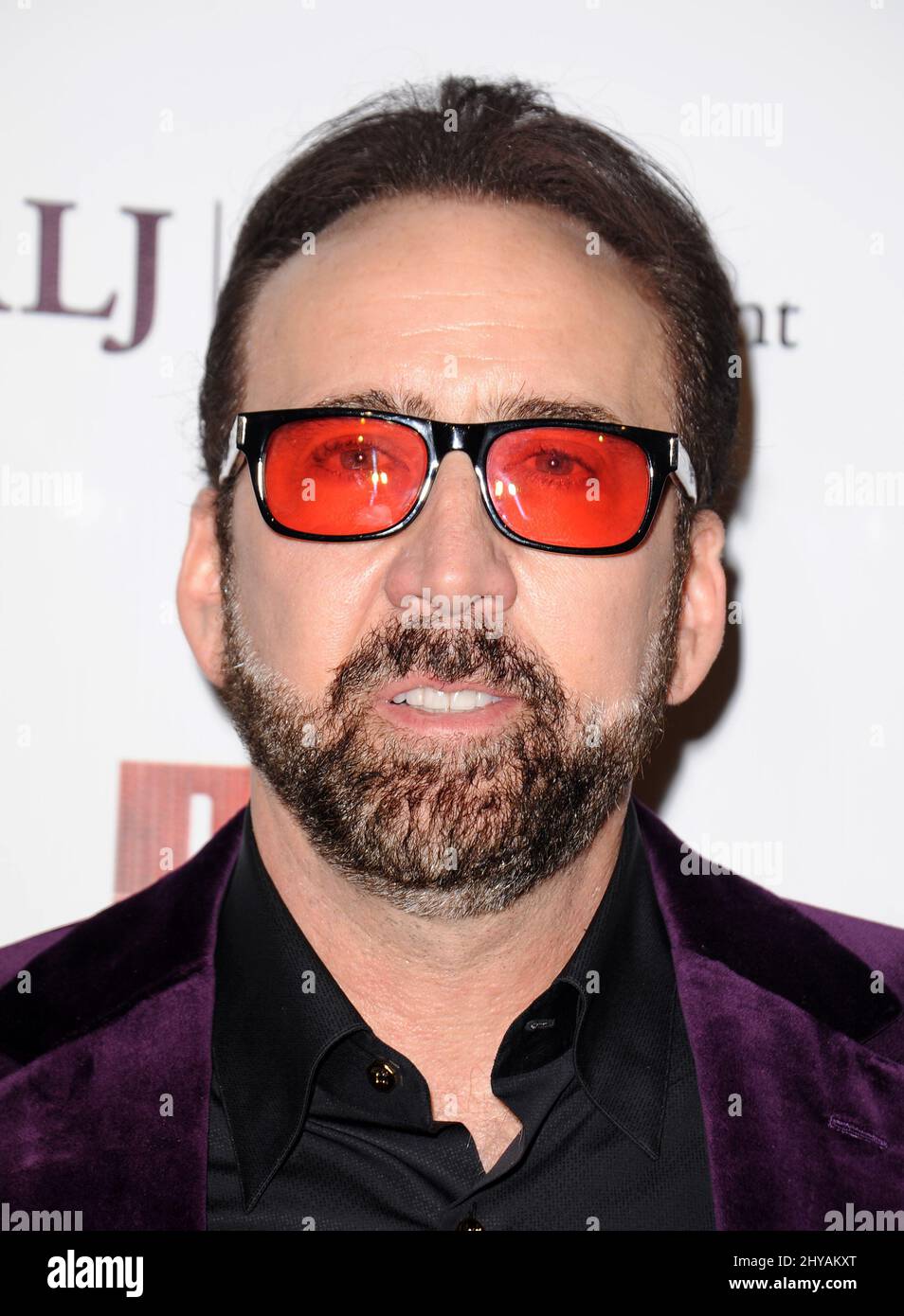 Nicolas Cage arriving for the Dog Eat Dog premiere as part of Beyond Fest 2016 held at the