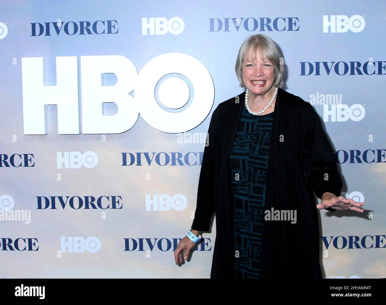 Dorothy Lyman arriving for the 'Divorce' premiere held at the SVA