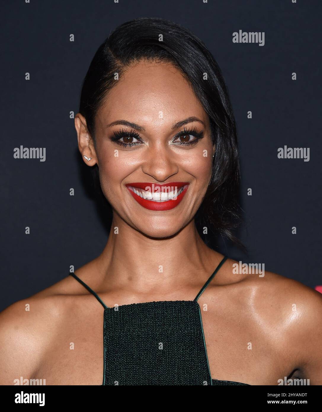 Cynthia Addai-Robinson attending the world premiere of The Accountant
