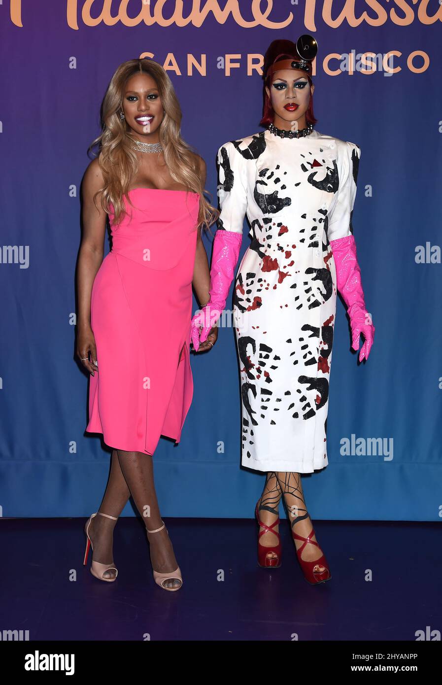 Laverne Cox unveils a waxwork of herself as Dr. FrankNFurter from