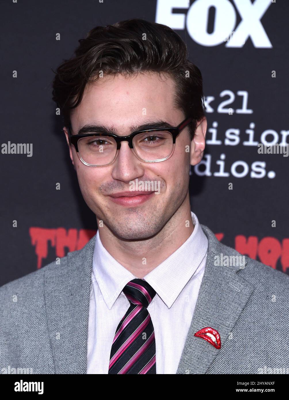 Ryan McCartan attending the Rocky Horror Picture Show: Let's Do The Time Warp Again Premiere held at The Roxy, in Los Angeles, California. Stock Photo