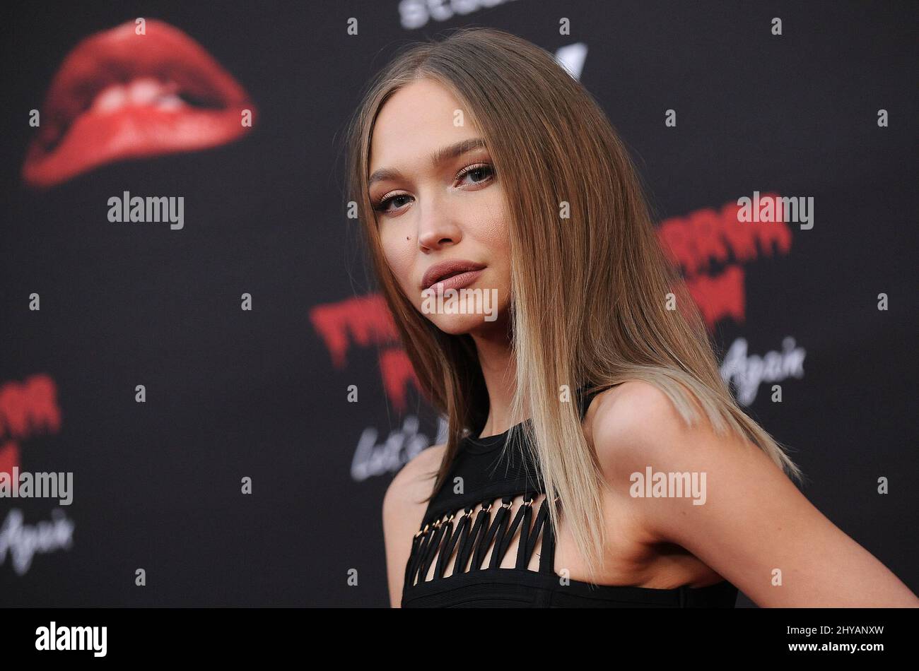 Ivy Levan attending the Rocky Horror Picture Show: Let's Do The Time Warp Again Premiere held at The Roxy, in Los Angeles, California. Stock Photo
