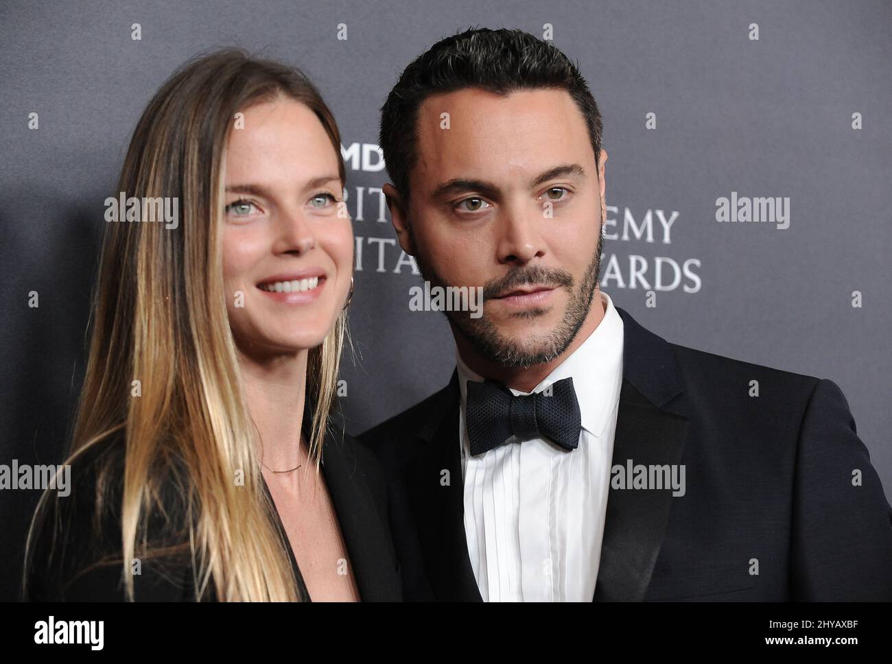 Jack Huston and Shannan Click attending The British Academy Britannia