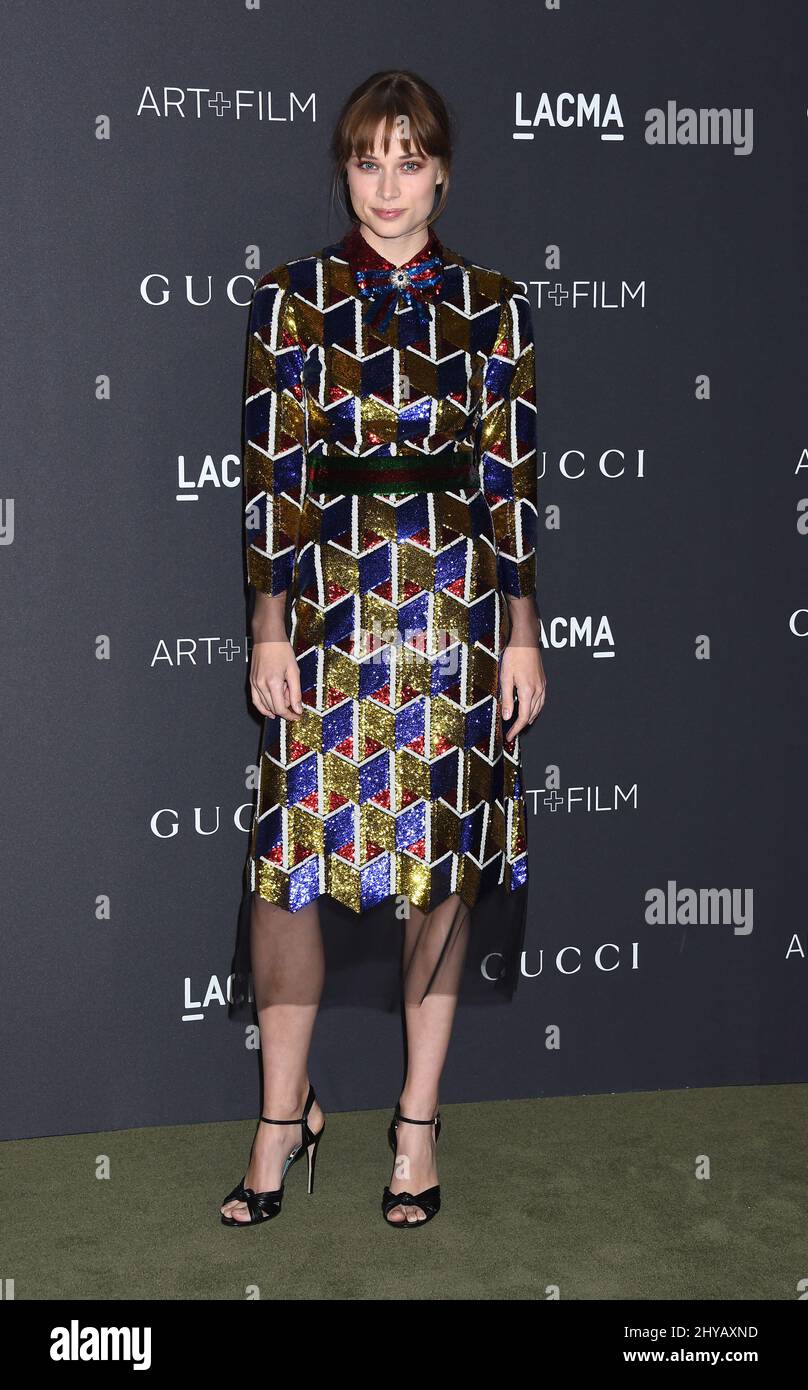 October 29, 2016 Los Angeles, CA. Makenzie Leigh 2016 LACMA Art + Film Gala honoring Robert Irwin and Kathryn Bigelow presented by Gucci at LACMA Stock Photo