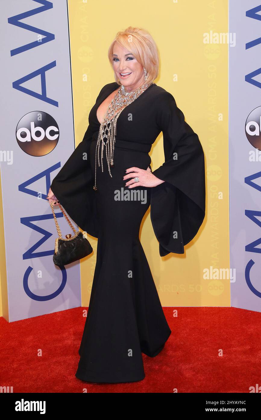 Tanya Tucker attends 50th Annual CMA Awards held at the Bridgestone