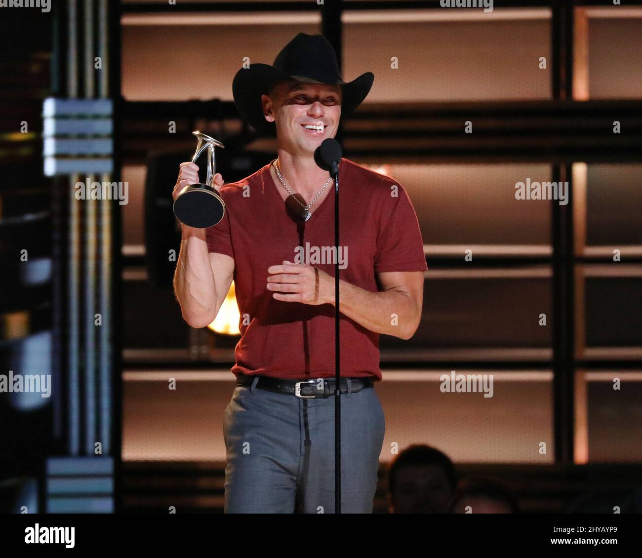 Kenny Chesney attends 50th Annual CMA Awards held at the Bridgestone