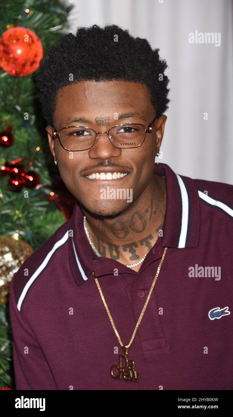 DC Youngfly arrives at Universal's Almost Christmas premiere held at the Regency Village Theatre