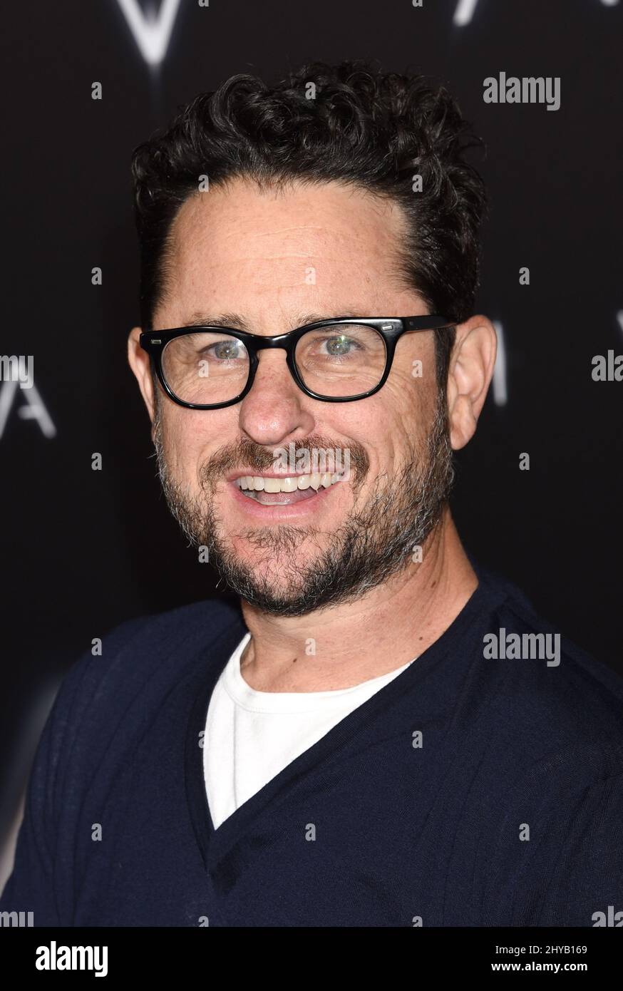 JJ Abrams arrives at the LA Premiere of 'Arrival' at the Regency Village Theatre on Sunday, Nov. 6, 2016, in Los Angeles. Stock Photo