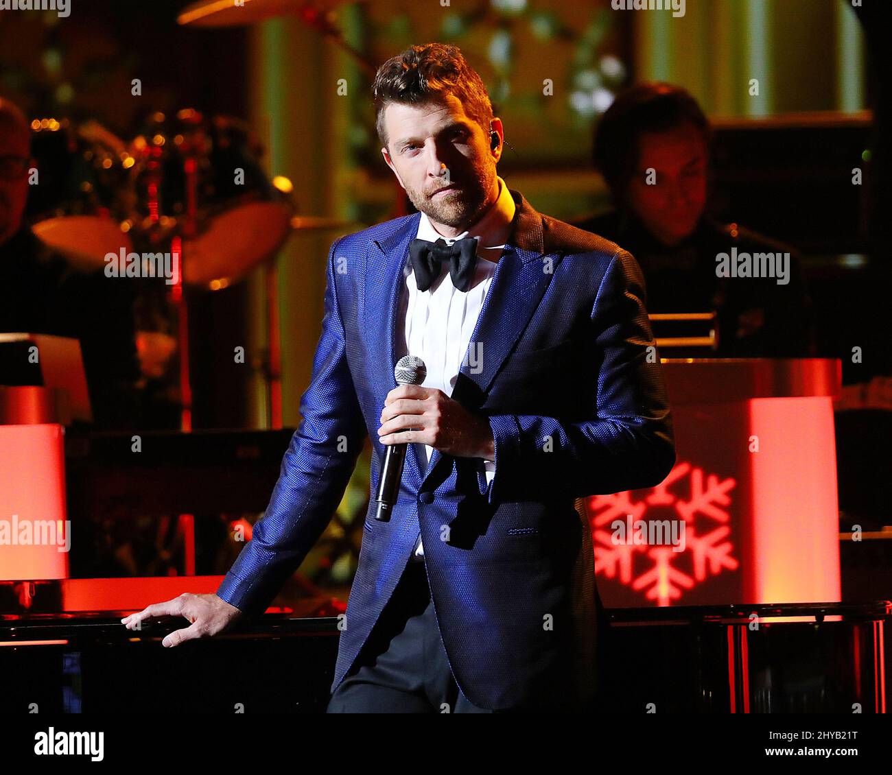 Brett Eldredge performs as some of the music industry's most wellknown