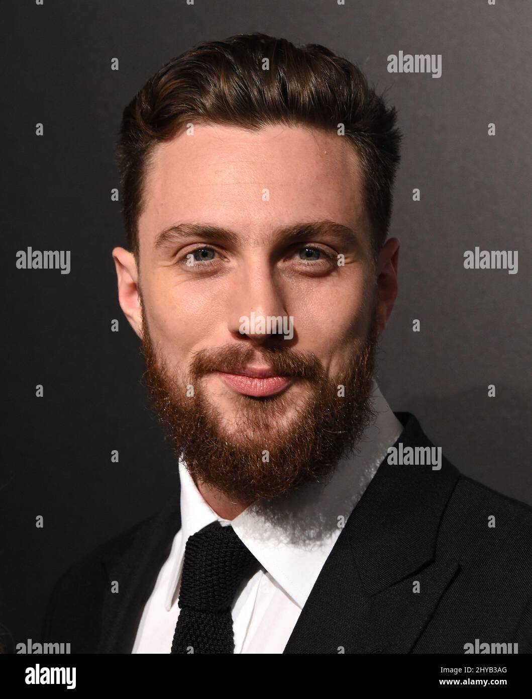 Aaron Taylor-Johnson arriving to the “Nocturnal Animals” Los Angeles