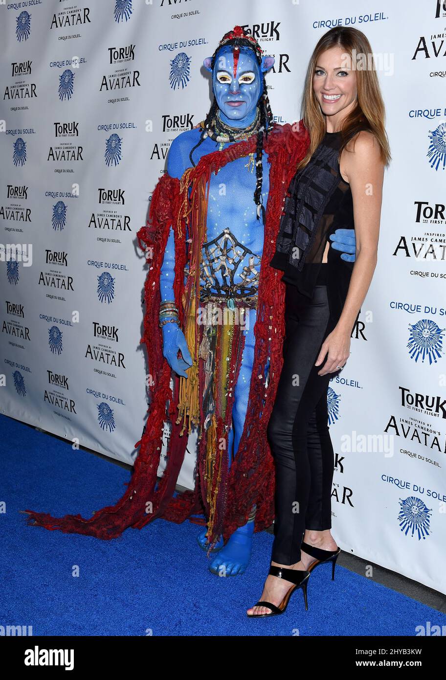Tricia Helfer Opening of "Toruck - The First Flight" the new Cirque du