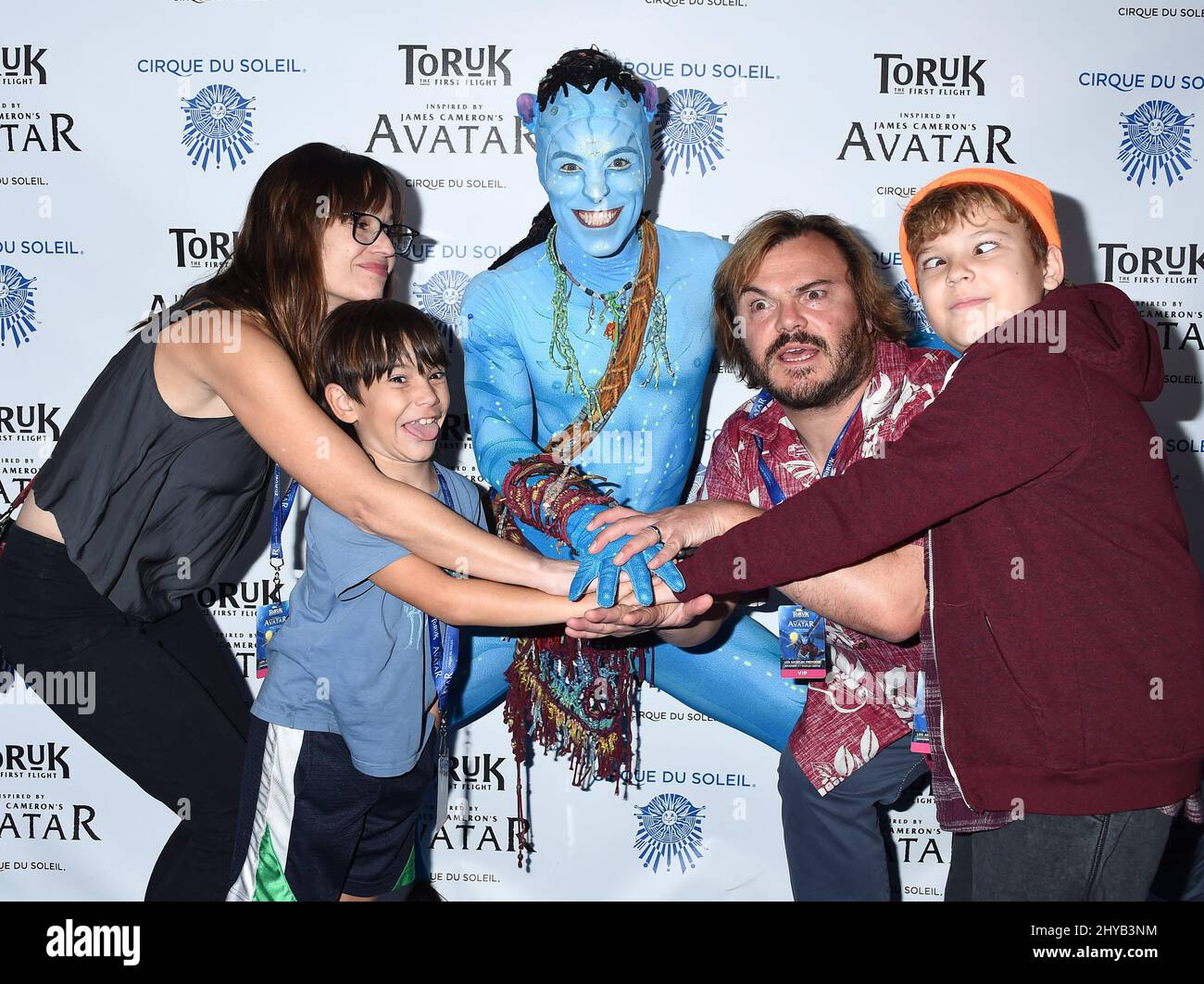 Tanya Haden, Thomas David Black, Jack Black and Samuel Jason Black