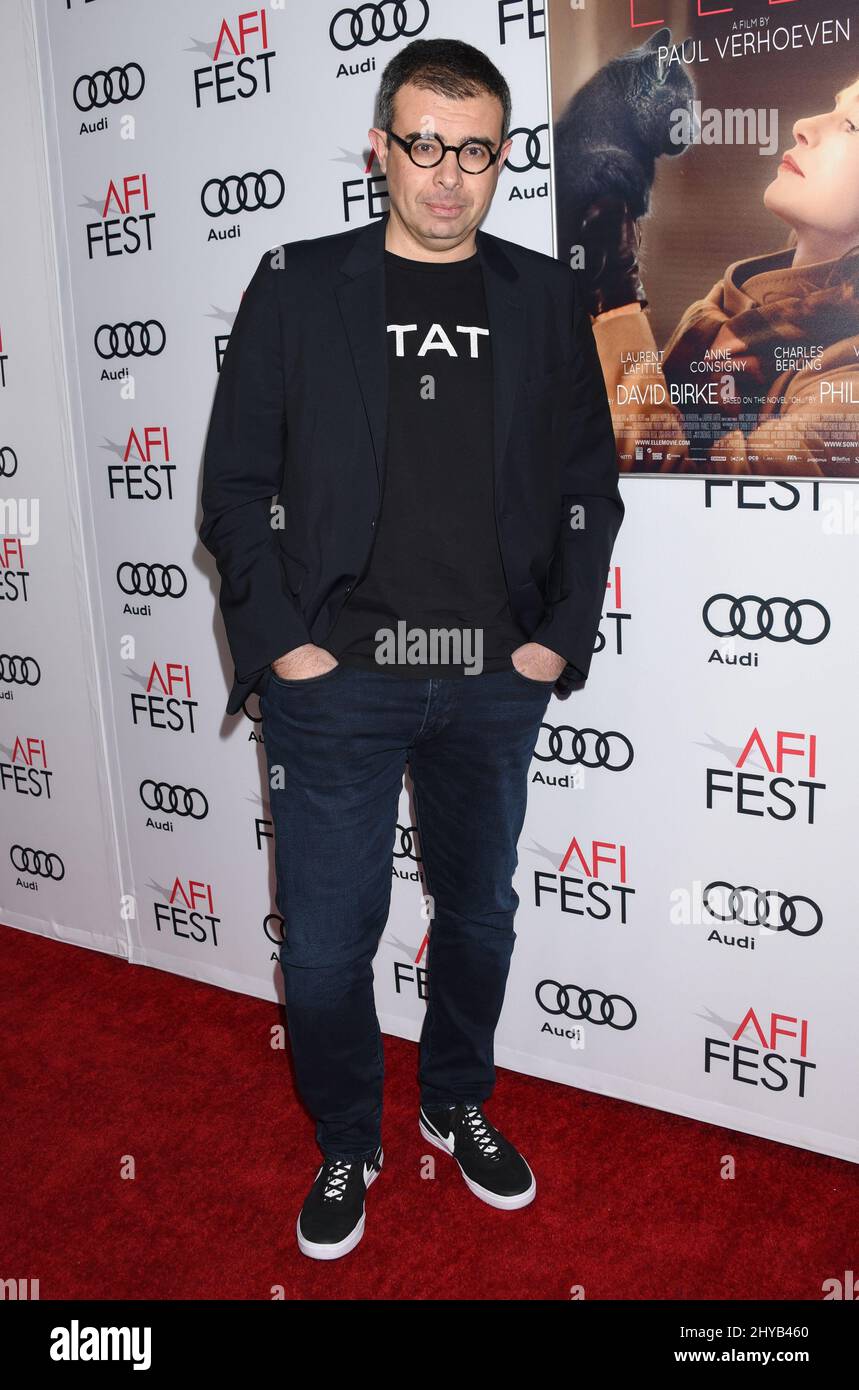 Said Ben Said attending the screening of 'Elle' at AFI Fest 2016 in Los Angeles Stock Photo