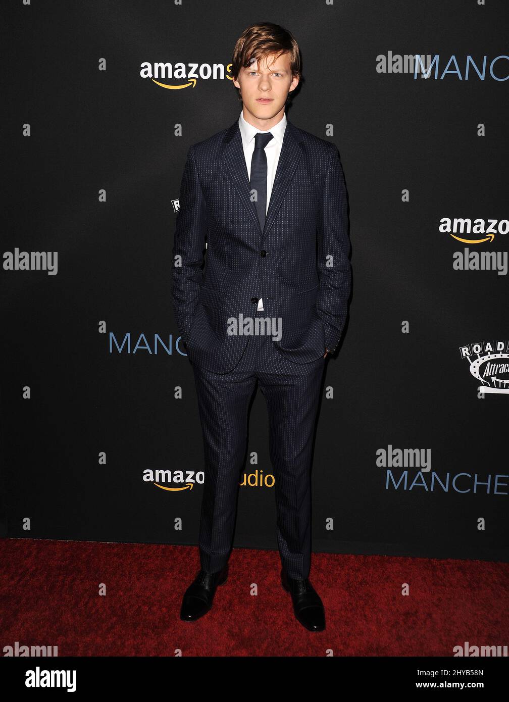 Lucas Hedges attending the Los Angeles Premiere of 'Manchester By The ...