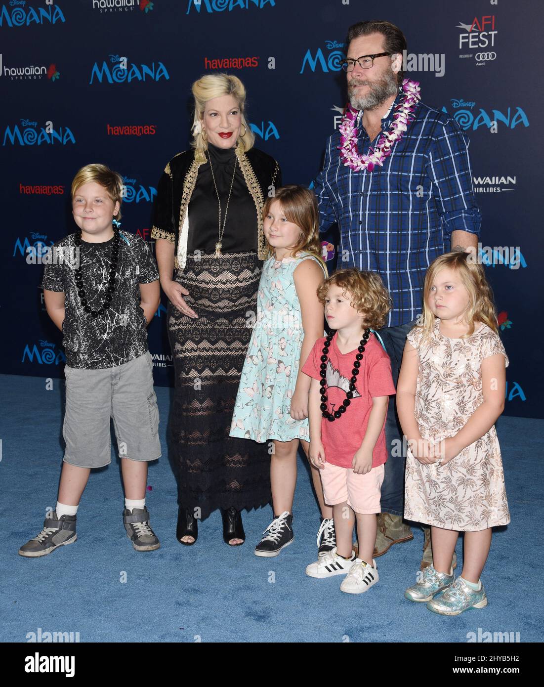 Tori Spelling, Stella Doreen McDermott, Hattie Margaret McDermott, Liam