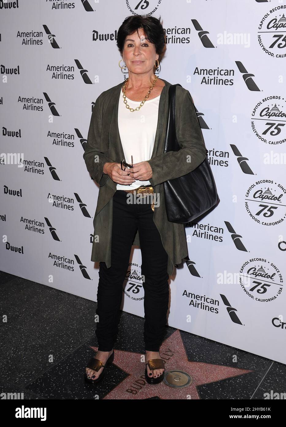 Tina Sinatra attending the Capitol Records 75th Anniversary Gala in Los Angeles Stock Photo