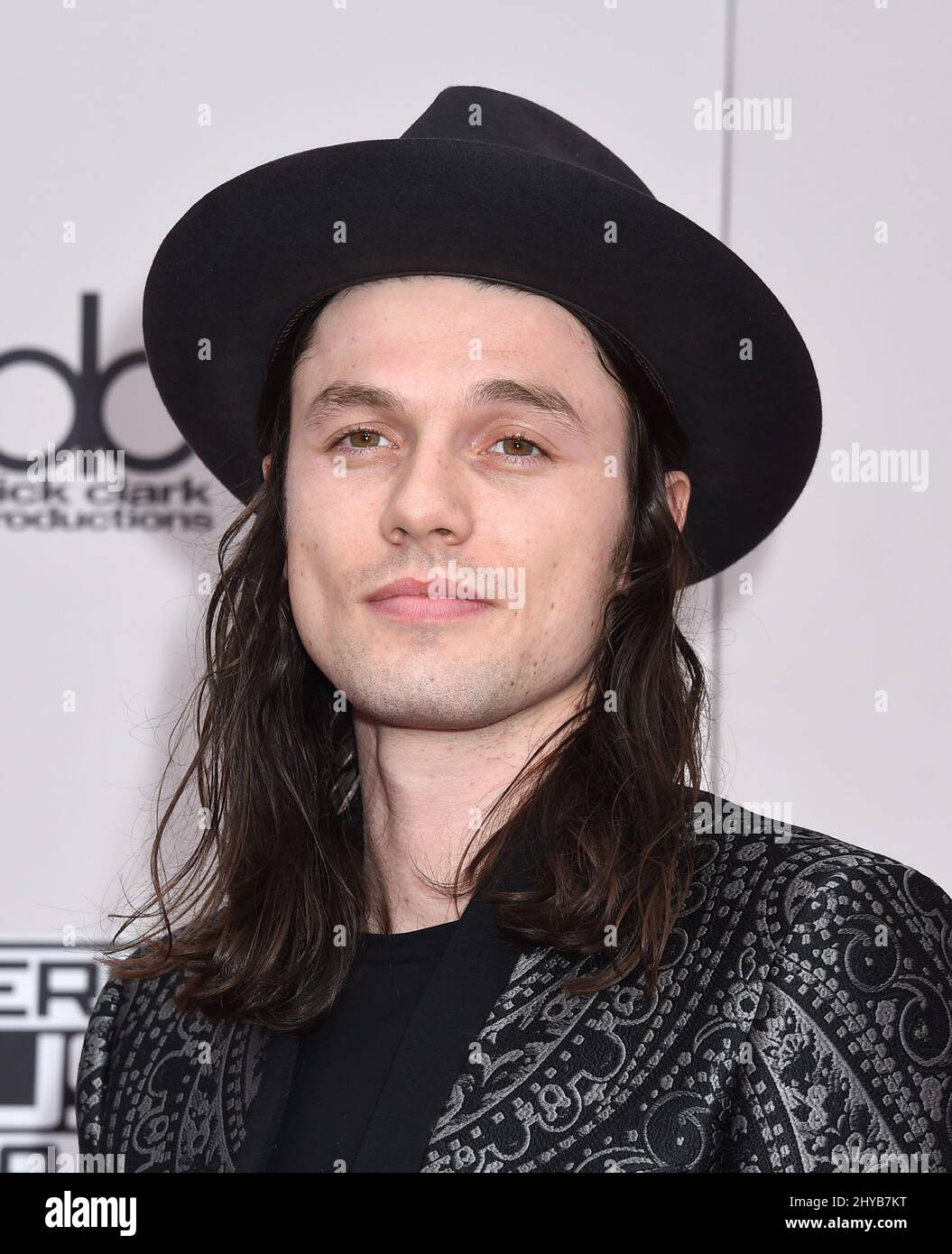 James Bay arriving for The 44th Annual American Music Awards held at