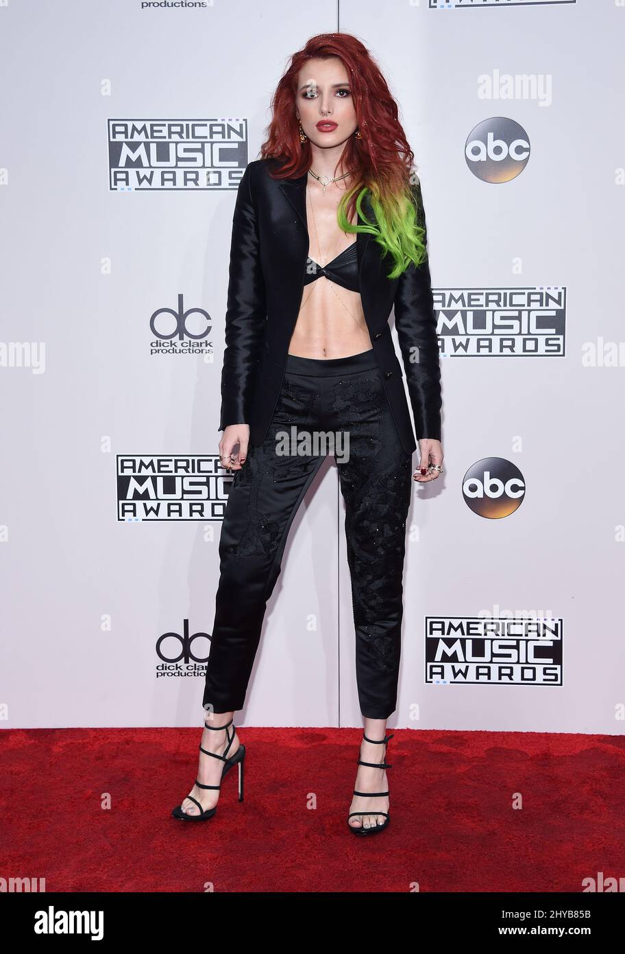 Bella Thorne arriving for The 44th Annual American Music Awards held at ...