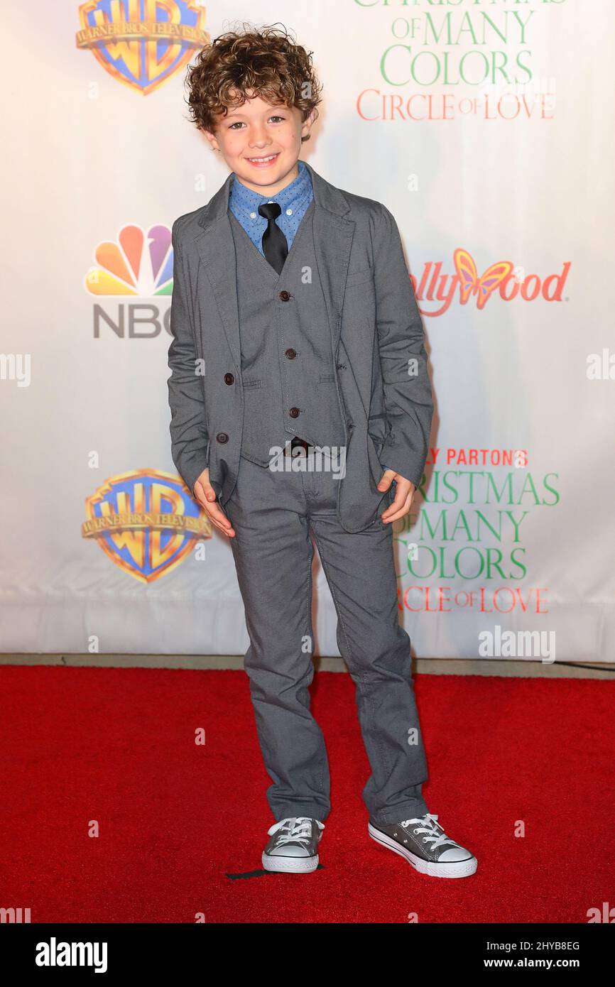 Blane Crockarell attending 'Dolly Parton's Christmas of Many Colors: Circle of Love' premiere held at Dollywood in Pigeon Forge, USA Stock Photo