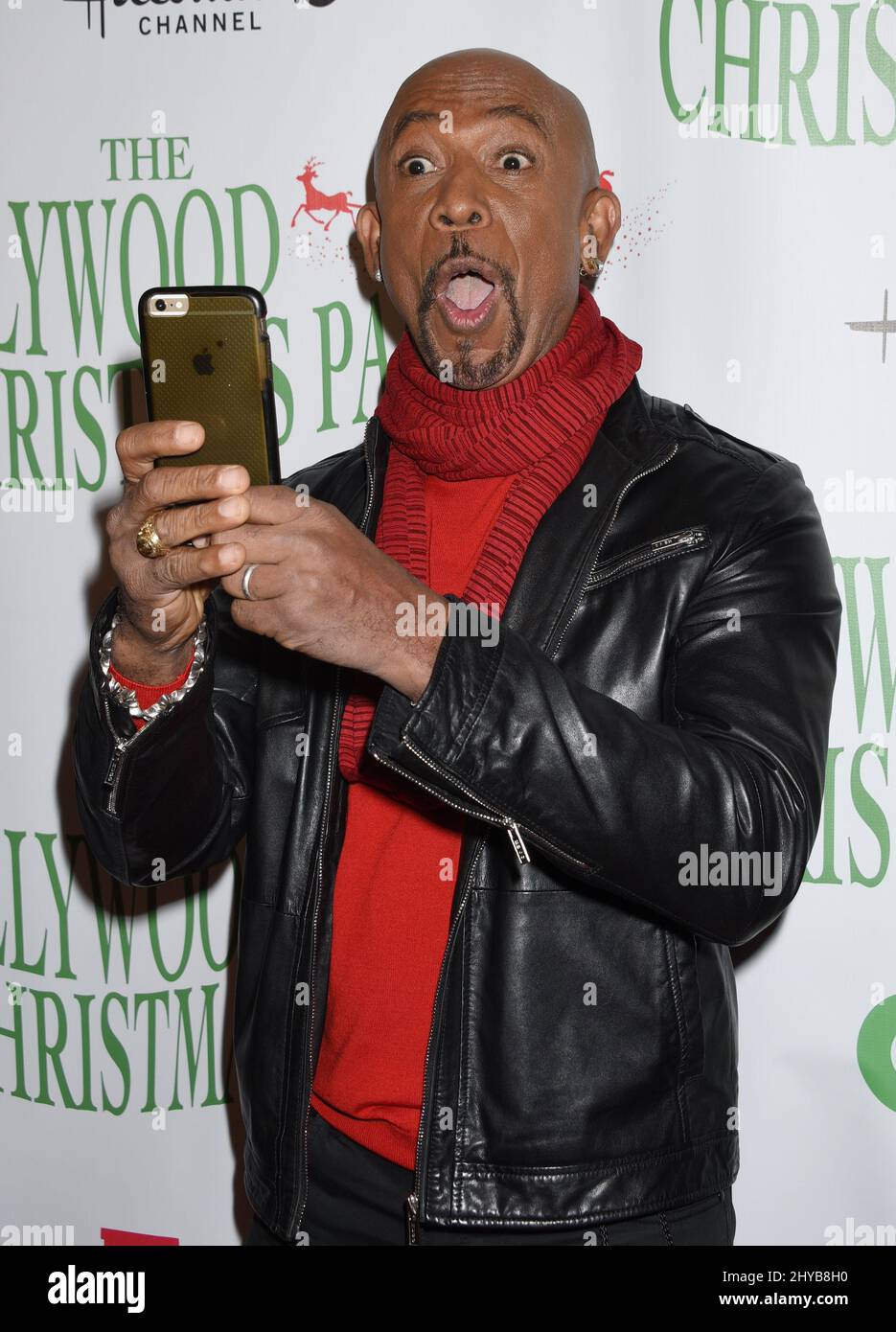 Montel Williams attends the 85th Annual Hollywood Christmas Parade held on Hollywood Blvd. Stock Photo