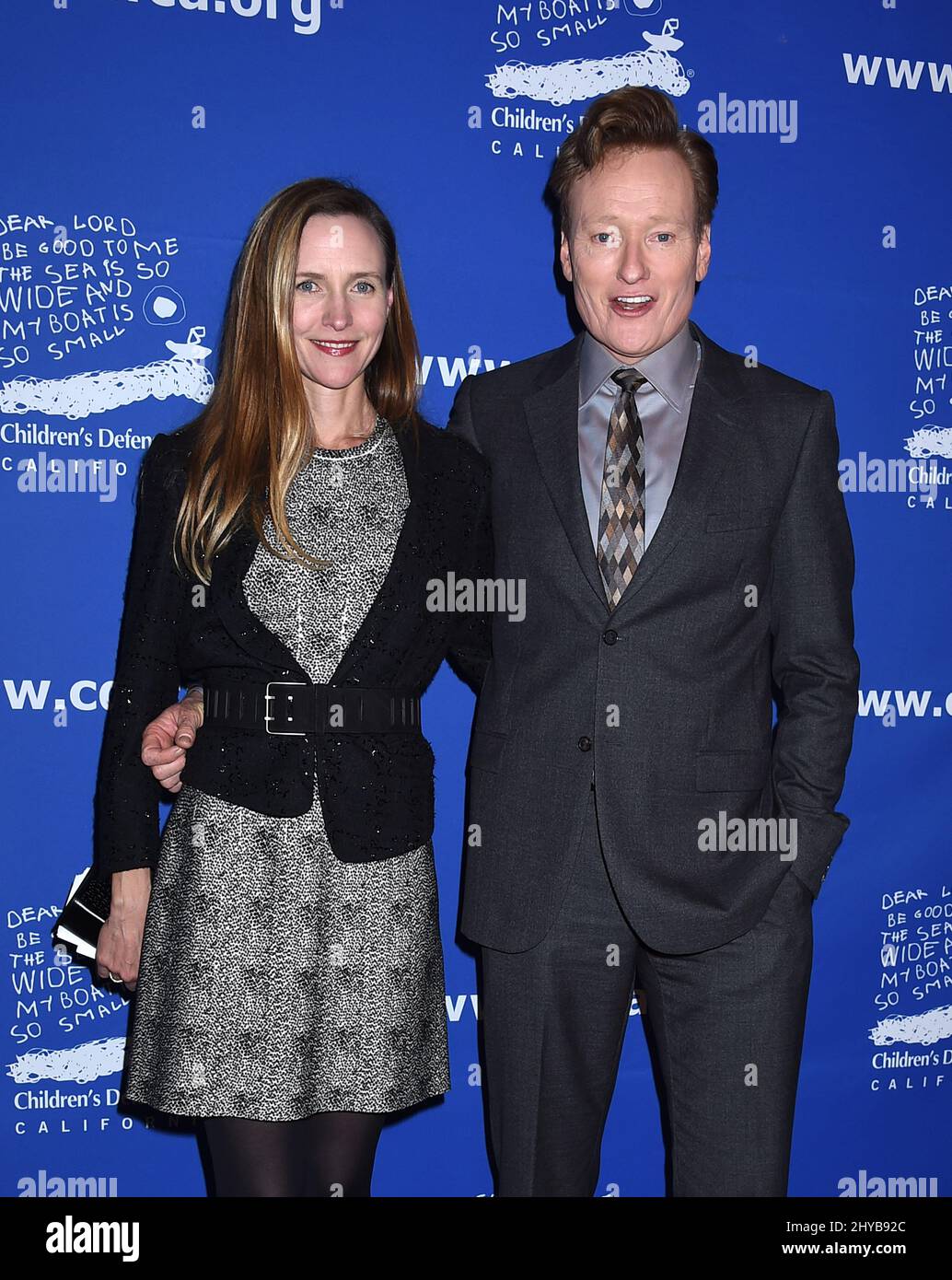 Conan O'Brien and Liza O'Brien Children's Defense Fund California's