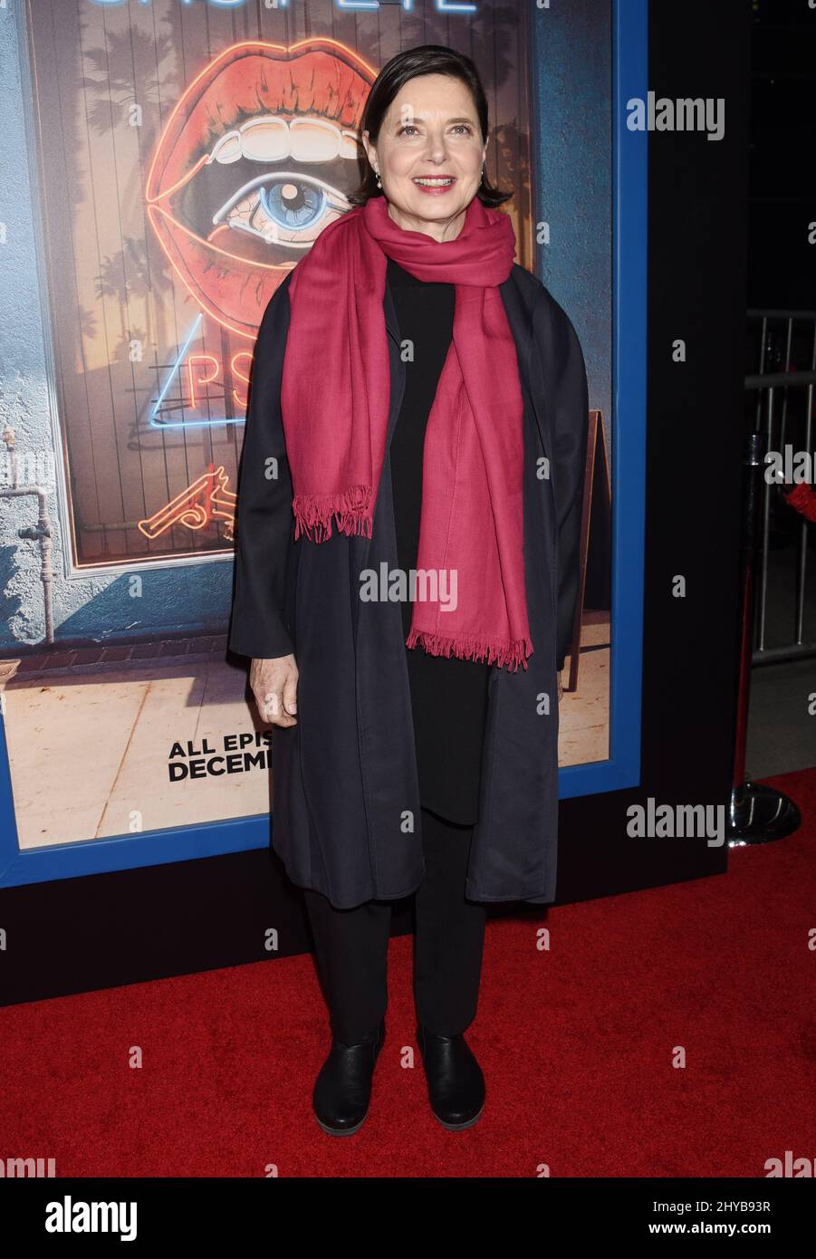 Isabella Rossellini attending the Hulu Original Series 