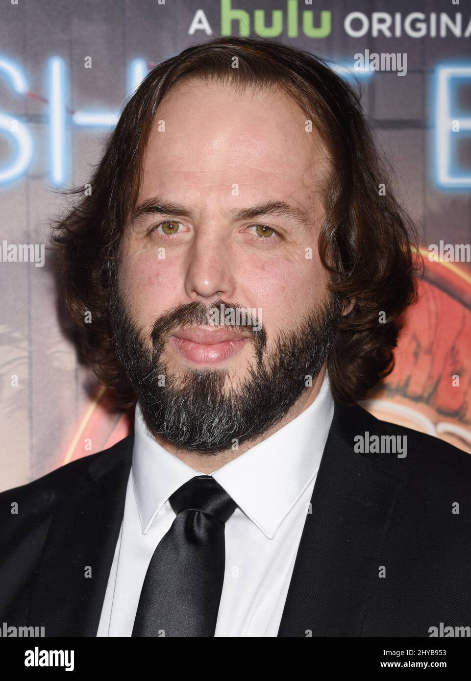 Angus Sampson attending the Hulu Original Series 'Shut Eye' Premiere held at the ArcLight Cinemas Hollywood Stock Photo