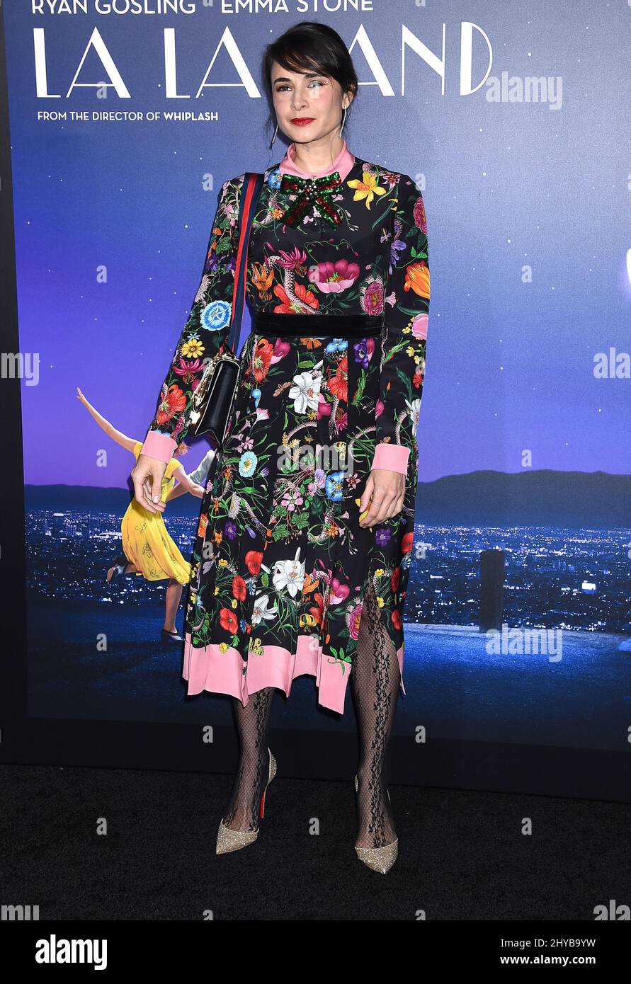 Mia Maestro attending the Los Angeles Premiere of 'La La Land' Stock Photo  - Alamy