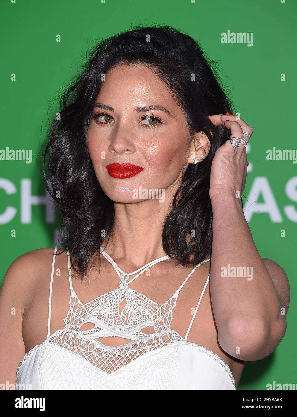 Olivia munn typing code office christmas party