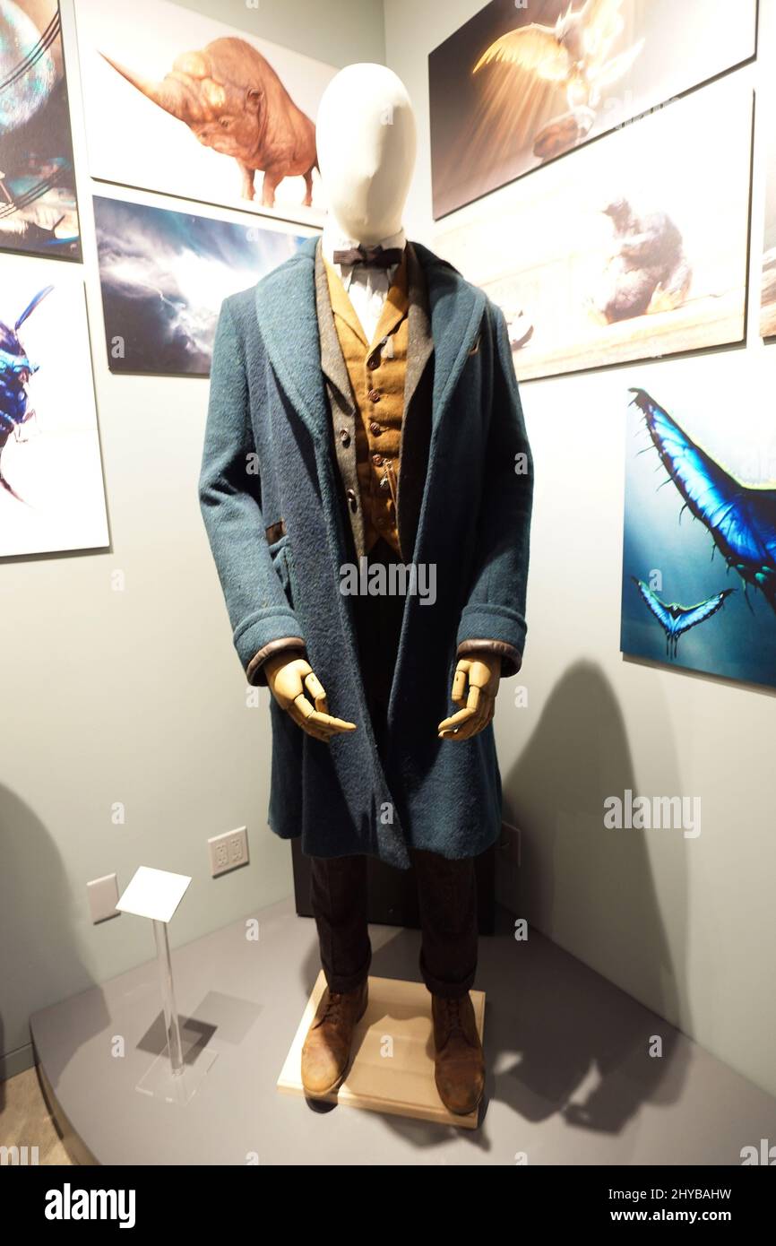 Atmosphere at the Press Preview of Fantastic Beasts at Warner Bros. Studio Tour Hollywood Stock Photo