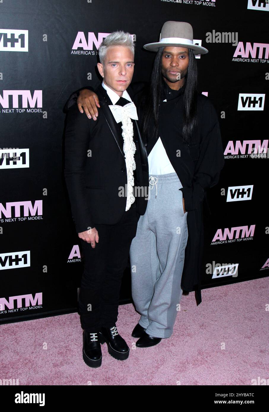 Drew Elliott & Law Roach attending America's Next Top Model Premiere Party Stock Photo - Alamy