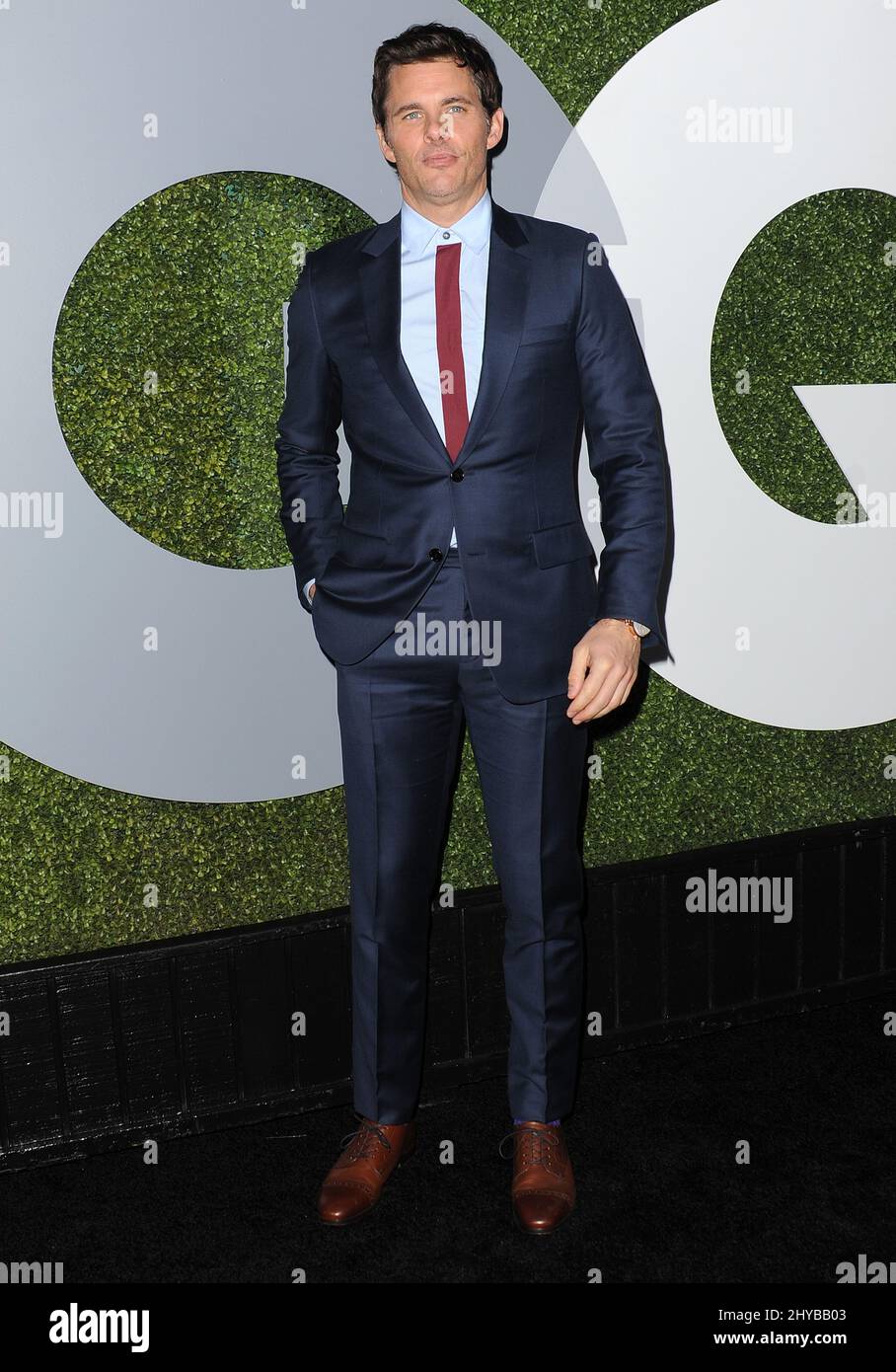 James Marsden arriving for the 2016 GQ Man Of The Year Party held at