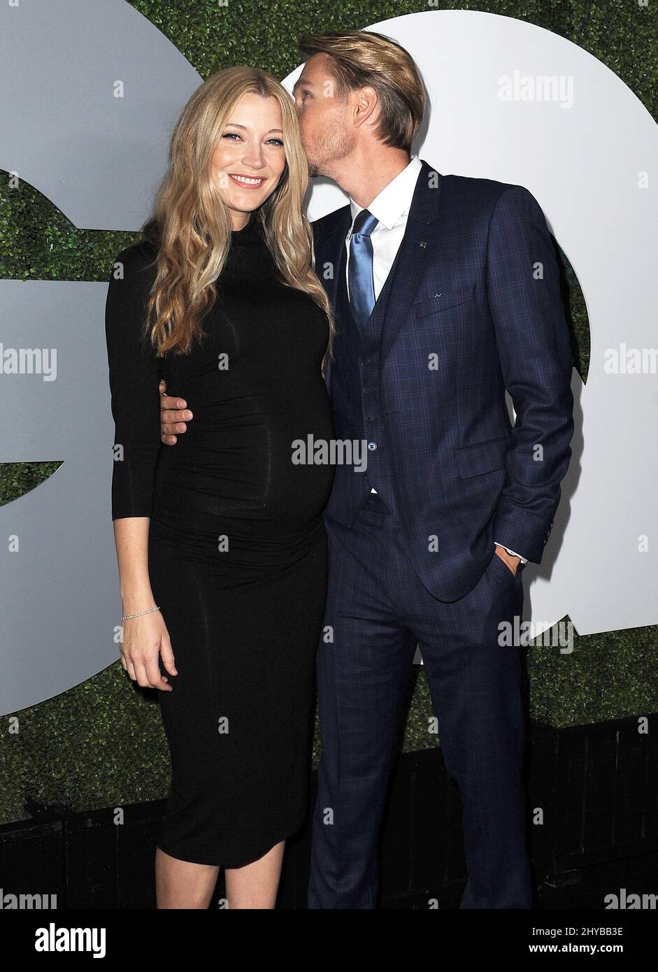 Chad Michael Murray, Sarah Roemer arriving for the 2016 GQ Man Of The ...