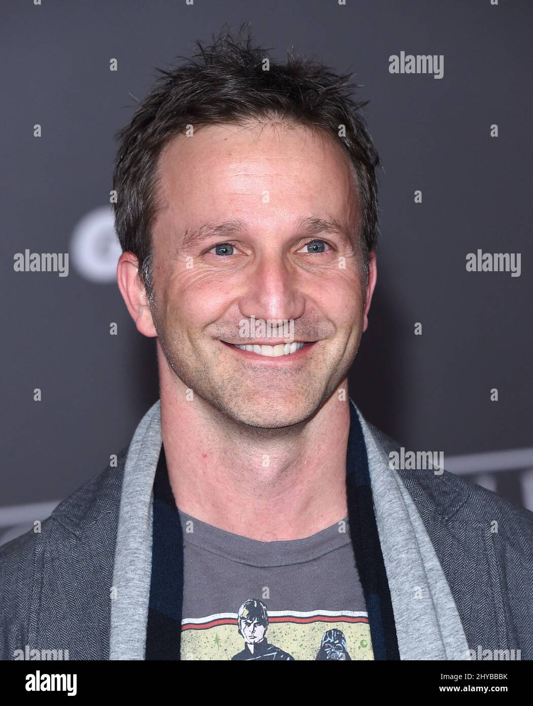 Breckin Meyer arriving at Lucasfilm's "Rogue One A Star Wars Story